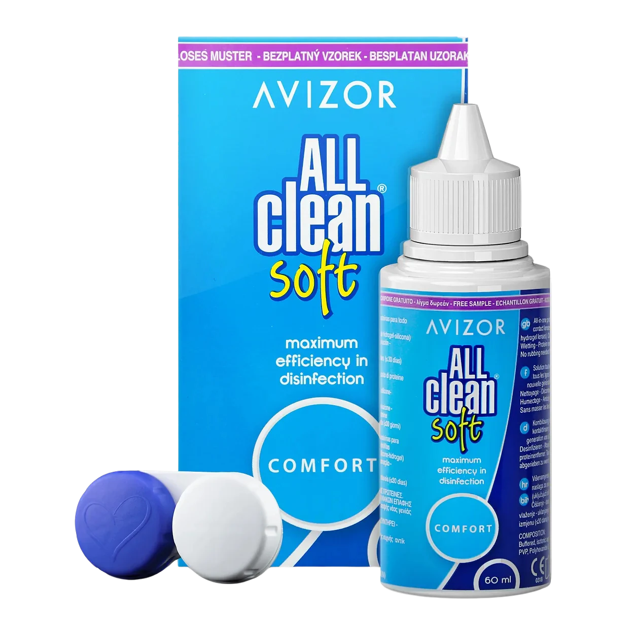 Soluții Avizor All Clean Soft — Pro Optic Chișinău